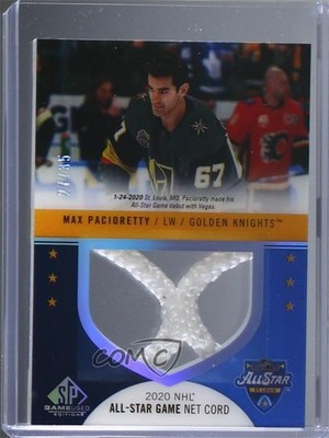 2020 SP Game Used NHL All-Star Skills Material Net Cord 27/35 Max Pacioretty uk2