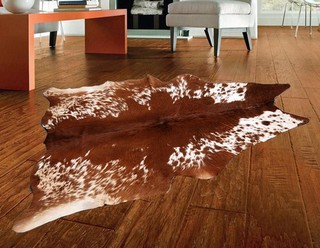 Tappeto 100% vera pelle di mucca area tappeto pelle 13 44 piedi quadrati (44"x44") A 210