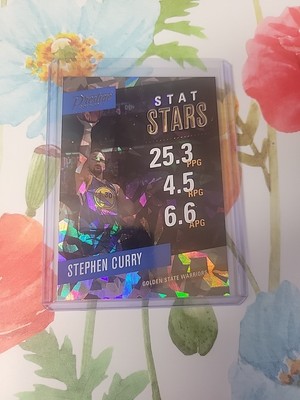 2017-18 Panini Prestige Stephen Curry Stat Stars Crystals SP