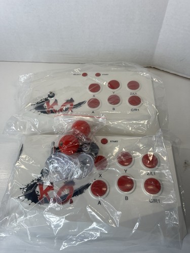 X6 Wireless Gaming Joystick Arcade Controller für 2 Spieler Kämpfe Neu Originalverpackt - Bild 4 von 6