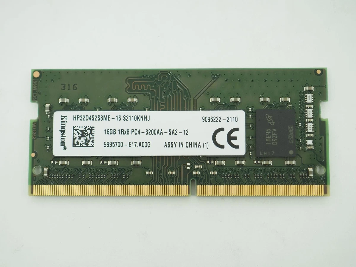 Kingston SO-DIMM 16 GB Computer Memory (RAM) for sale | eBay