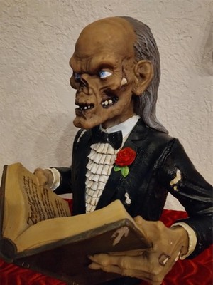 CRYPT KEEPER BUST STATUE FIGURE HALLOWEEN HORROR FIGURINE DISPLAY DECOR PROP