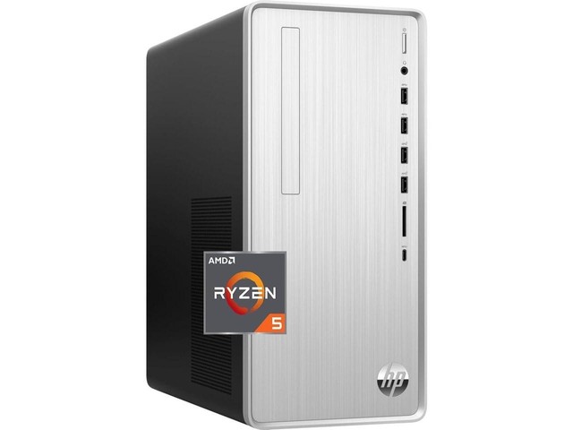 HP Pavilion TP01-2137C Desktop Ryzen 5 5600G AMD Radeon 12GB 1TB HDD+256GB SSD