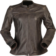 Z1R 28131005 Women's Chimay Jacket Brown Riding Gear Apparel