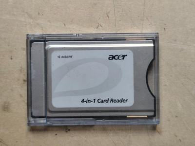Acer SD/MMC/MS/SM 4-1 Card Reader PCMCIA Erweiterung