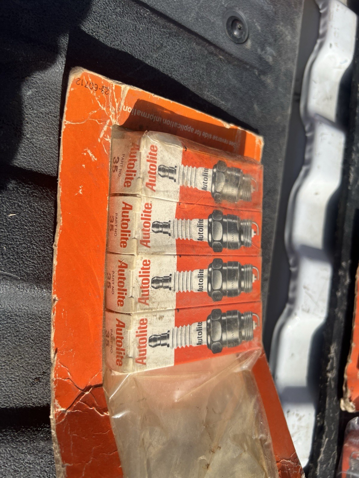 Spark Plug Autolite Plug No 35 Regular - New - Old Stock - Qty 4