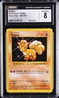 1999 POKEMON BASE SET #68/102 VULPIX CGC 8