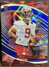 2025 Absolute Football Emeka Egbuka Rookies Blue Diamonds RC /425 Buccaneers