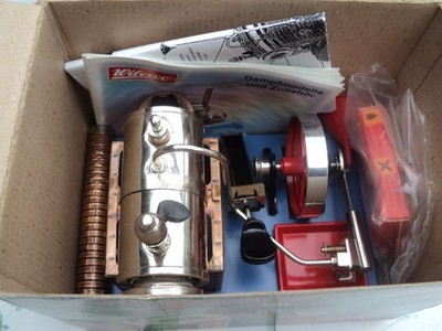 1 WILESCO DAMPFMASCHINE D 6 - neu im Originalkarton - unbenutzt !!!!