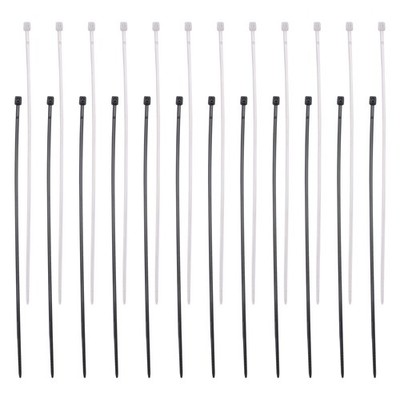 3Mm X 150Mm Auto Wire Push Kabel Kabelbinder Organizer  Schwarz 100 Stk R6O2