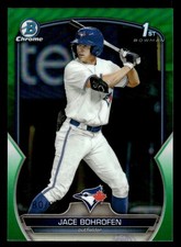 2023 Bowman Draft #BD-173 Jace Bohrofen Green #/99