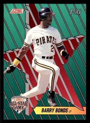 1992 Score Procter & Gamble - Barry Bonds #15