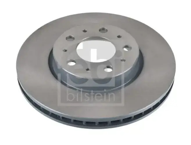 2x Brake disc Front Axle internally vented 11454 FEBI BILSTEIN for VOLVO 940 960