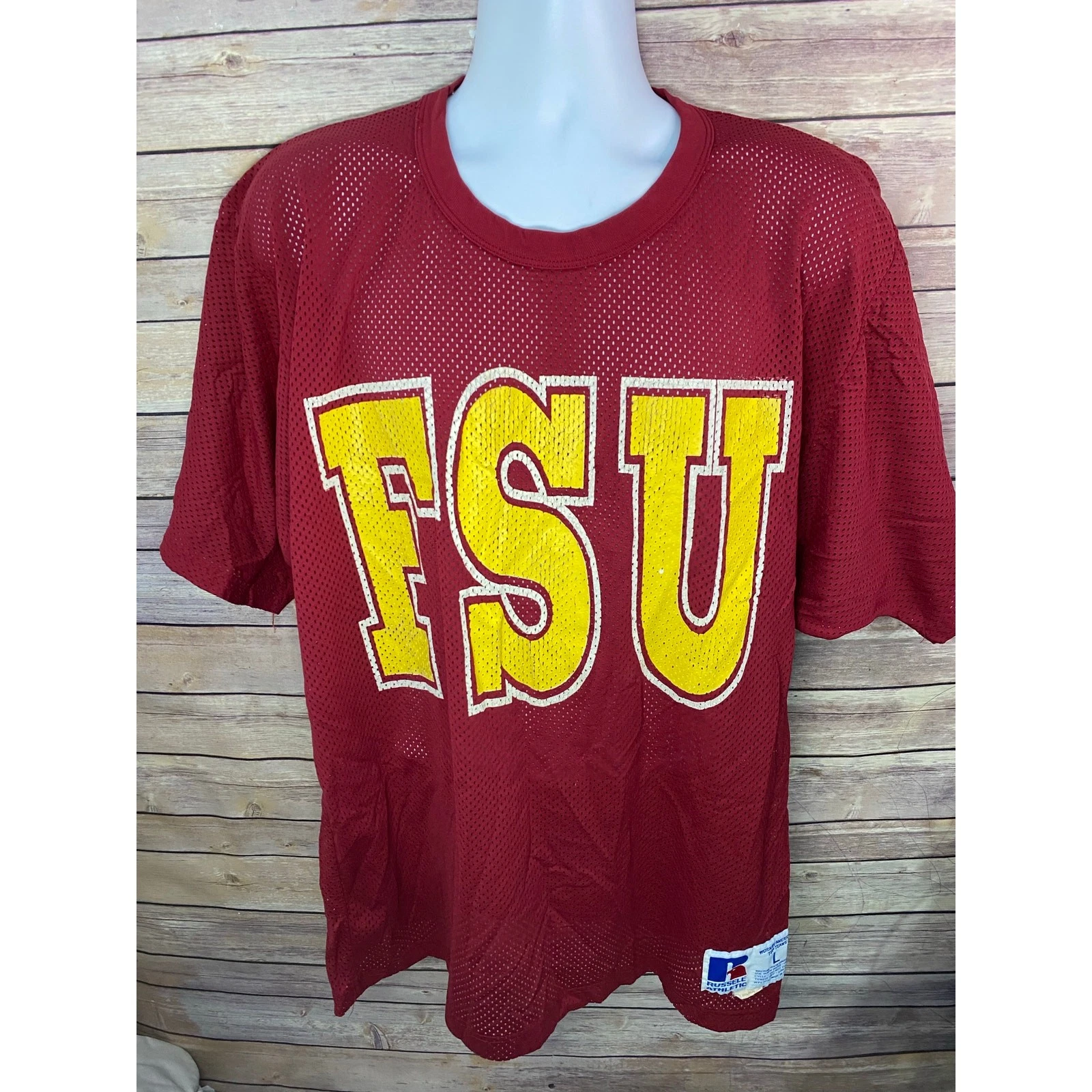 Florida State Seminoles VTG Russell Athletic Football Jersey Large Made in USA