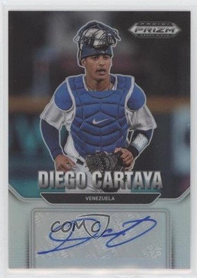 2022 Panini Prizm Draft Picks Diego Cartaya #AU-DC Auto o5b