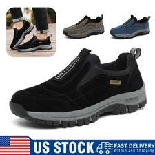 EU 49 Plus Size Men's Walking Shoes Outdoor Non Slip Casual Shoes Hiking Shoes