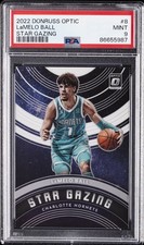 2022 Panini Donruss Optic Star Gazing #8 Lamelo Ball Psa 9