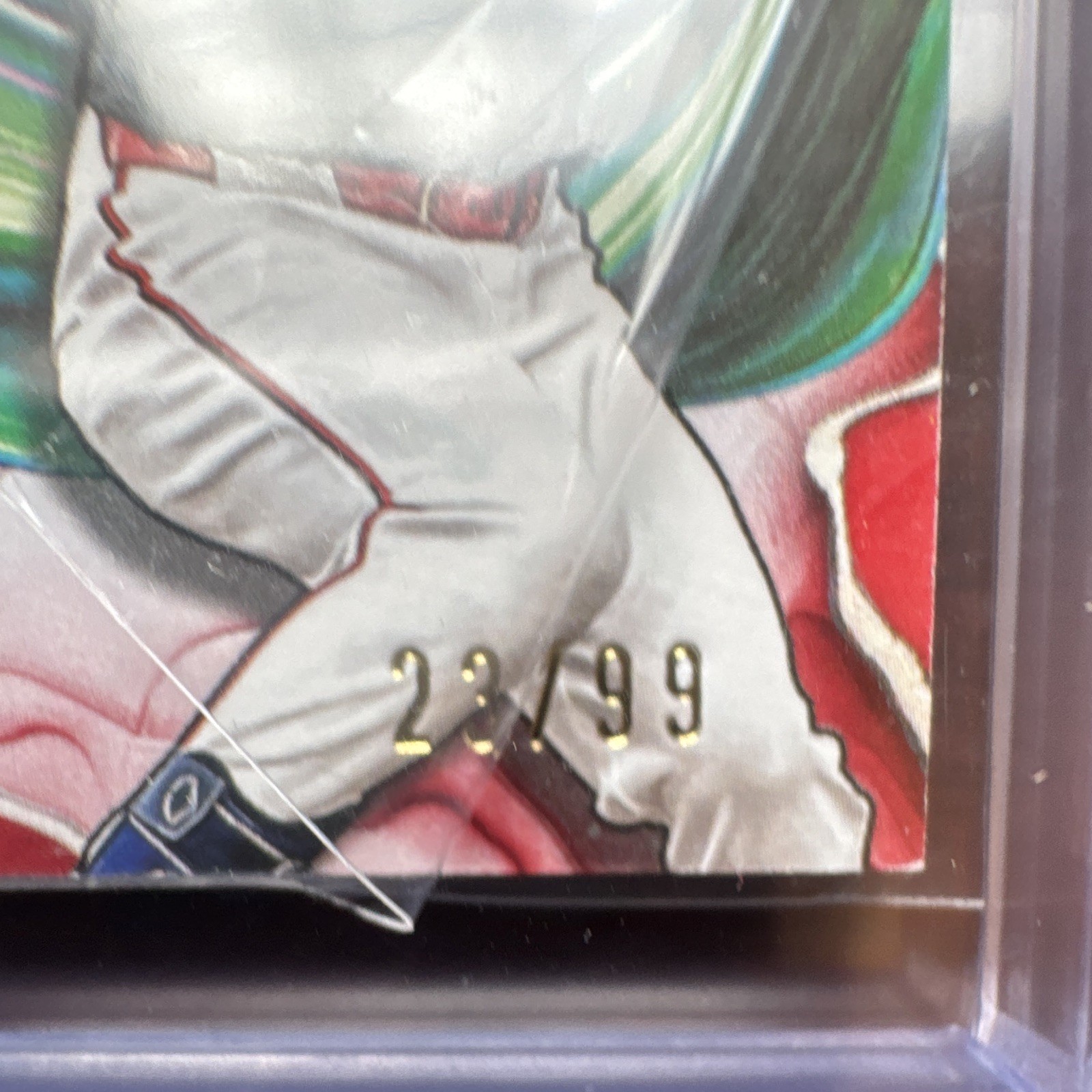 Robert Hassell III Patch Auto /99 Nationals. view 3