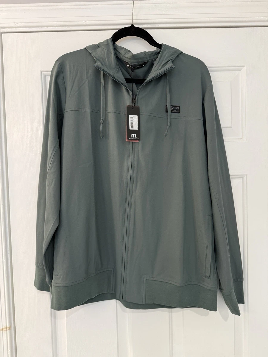 Sweat-shirt Travis Mathew Amenities Crew - Taille L Olive - Fibre Cloud - Neuf Avec étiquette - PDSF 119,95€