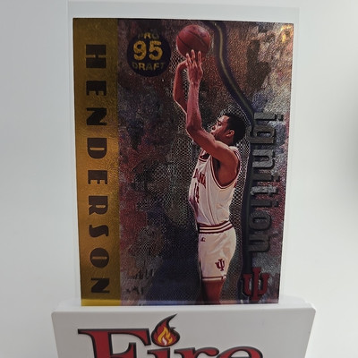 1995 Collect-A-Card Pro Draft - Ignition #I-05 Alan Henderson (RC) Indiana 