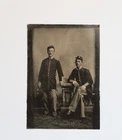 Tintype Photo Civil War Soldiers