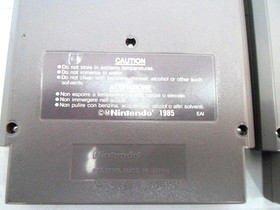 Teenage Mutant Ninja Hero Turtles + Burai Fighter (Nintendo NES Cartridges) PAL