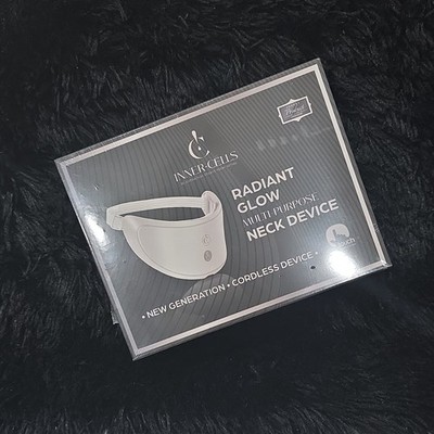 Inner-Cells Radiant Glow Multi Purpose Neck Device Cordless Touch White Neck