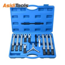 Innenlager Abzieher Grundloch Lagerabzieher Werkzeug 13 TLG mit Gleithammer Satz