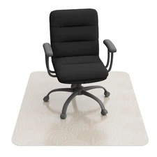 - Office Chair Mat, 35” x 40” Non-Slip Chair Mat for Hardwood Floors, Easy Gl...