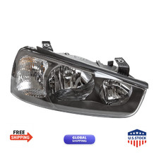 Tyc Right Headlight Assembly Compatible 2001-2003 Hyundai Elantra 20-6047-00