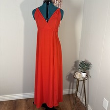 Forever 21 Polka Dot Wrap Strappy Cami Midi Dress Size Medium