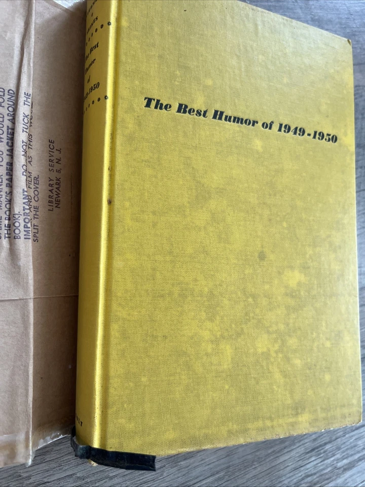 The Best Humor of 1949-1950 First Editionby Louis Untermeyer and Ralph E. Shikes - Image 2 of 4