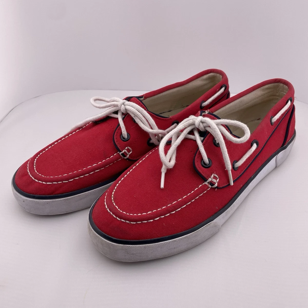 Ralph Lauren Canvas Red Casual Shoes for Men for sale | eBay
