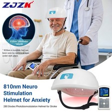 Brain Photobiomodulation 810nm Near Infrared Light Therapy Helmet for Alzheimer