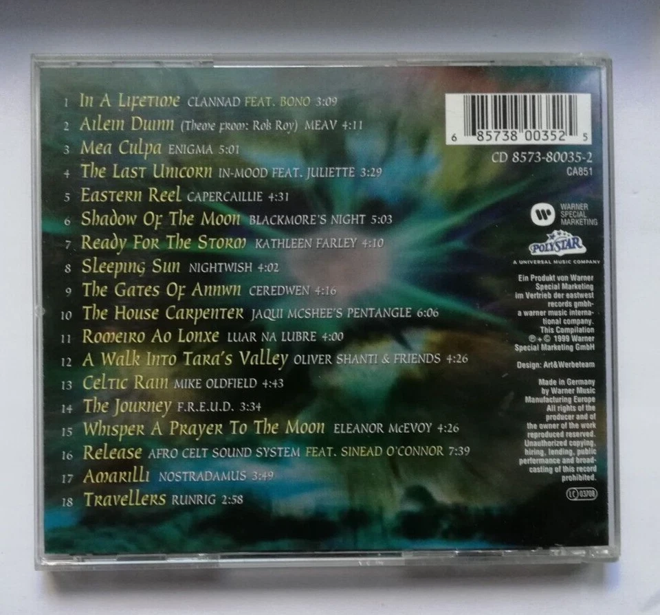 Various – Mystera 2000 - CD (8573-80035-2) Polystar 1999 - Zustand gut - Bild 2 von 2