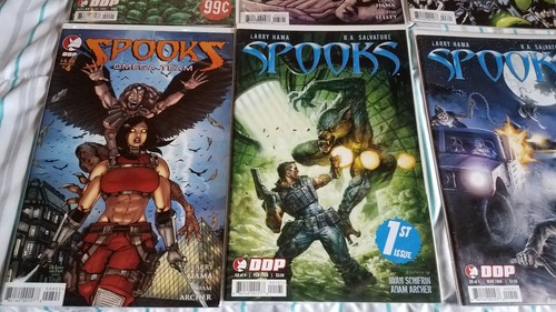 Spooks 1-4 and Spooks Omega Team 0-4 4 variant - Picture 3 of 4