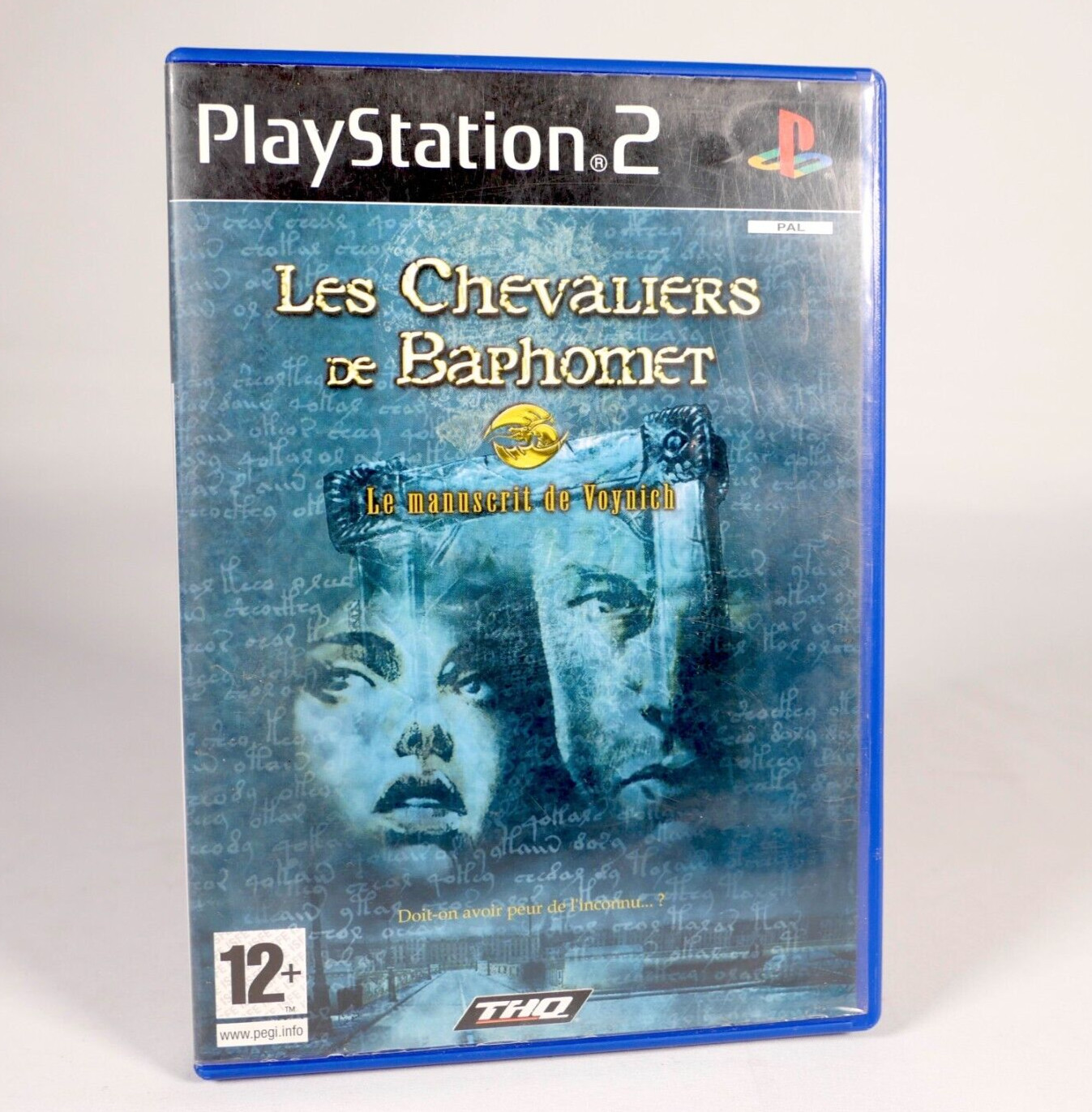 LES CHEVALIERS DE BAPHOMET Le Manuscrit De Voynich Sony Playstation 2 PS2 Fra