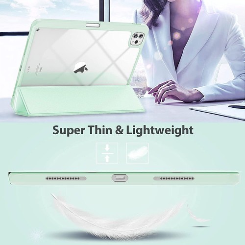 Smart Case For 2025 NEW iPad Air 11" M3/ iPad Pro 11 inch 2024 Clear Back Cover - Picture 50 of 75