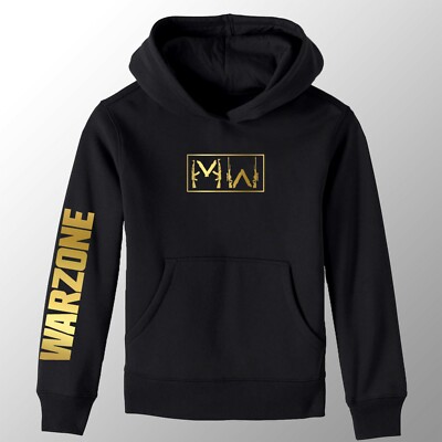 Modern Warfare Hoodie T Shirt CoD WARZONE Boys Gaming Merch Birthday Gift  Tee UK