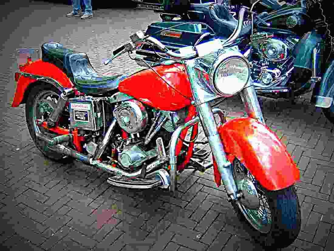 Harley Davidson 1340 Tour Glide Classic FLTC 1984 2 A4 Photo eBay