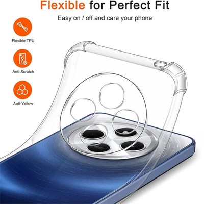 Shockproof Phone Case For Xiaomi Redmi 14C 12C 12 9C 9 9A Soft Clear Silicone Ca