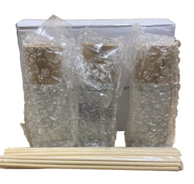 Smart Home Lavender Scented Reed Diffusers (set of 3) - For Home Or Office - NEW