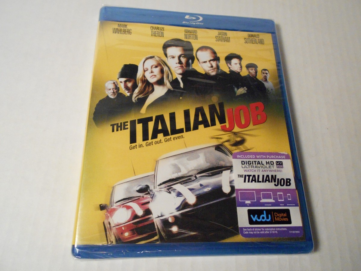 THE ITALIAN JOB (2003) Blu-ray Thriller New Factory Sealed
