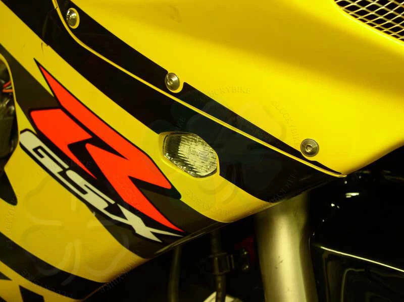 Señal de giro delantero transparente NoCut para Suzuki GSXR 600 1000 750 Euro Foto 3 de 4