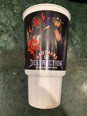 WWE Brothers Of Destruction Bojangles Cup Undertaker Kane Limited Edition NEW
