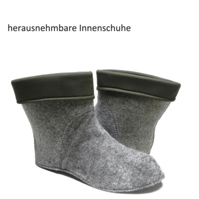 DEMAR kurze EVA Gummistiefel gefüttert Thermostiefel AGRO LUX