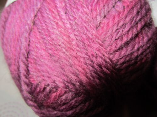 2-SKEINS'/NATURE SPUN/100% WOOL/ROSY MAUVE-COLOR/YARN - Picture 2 of 9