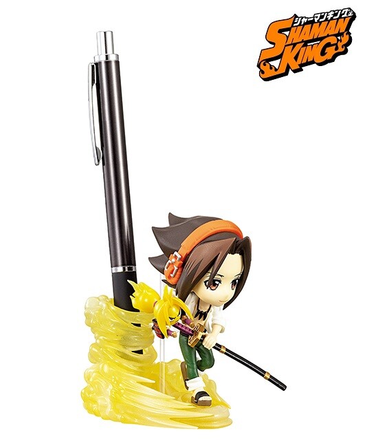 RE-MENT SHAMAN KING DesQ Desktop Shaman Mini Figure Yoh Asakura