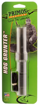 Primos PS320 Grunter Grunter Call Hog Sounds Attracts Hog Gray Plastic