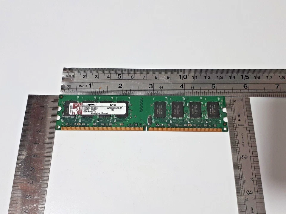 Used Kingston 2GB DDR2 & 4GB DDR3 Rem PC Memory Module - 5 Pcs. Sold As Bundle - Image 3 of 4